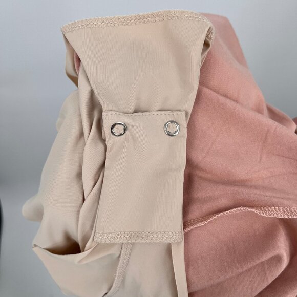 L’AGENCE Dina One Shoulder Bodysuit Size M Rusting Brown Basic Stretch - Picture 4 of 8